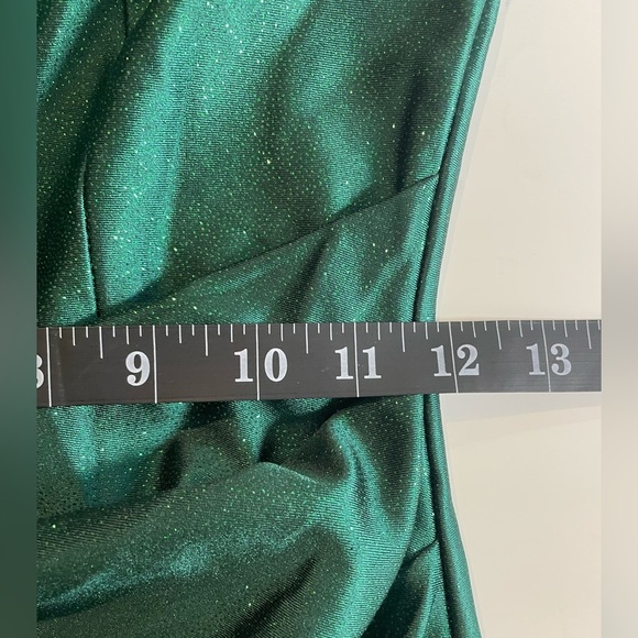 Emerald Sundae Green Glitter Dress, Size S - Picture 5 of 6